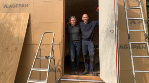 Architect builds shed with her own hands: ‘Building a structure like this yourself is a completely different story’